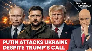 Russian President Putin Bombs Ukrainian Cities Despite Trump