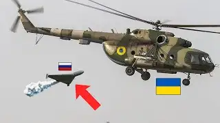 Russian Shahed Drones Take Out Ukraine Attack Helicopter in Unprecedented Deep Strike Operation