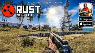 RUST Mobile Gameplay | Open World Survival | New Beta | High Graphics Android IOS