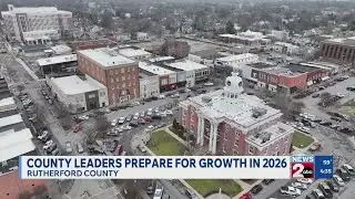 Rutherford County leaders prepare for growth in 2026