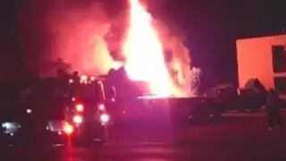 RV catches fire over weekend