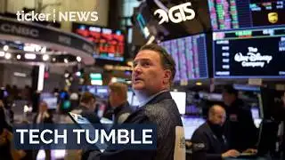 S&P 500 falls while tech stocks drag market down