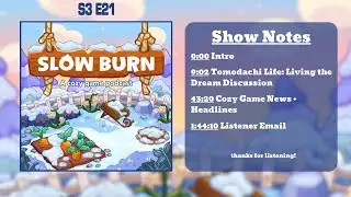 S3 E21: Is Tomodachi Life the NEXT BIG Cozy Game!? Cozy Game NEWS + MORE