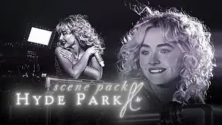 Sabrina Carpenter Hyde Park Scene Pack 4k