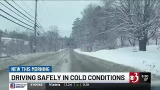 Safe driving tips for cold conditions