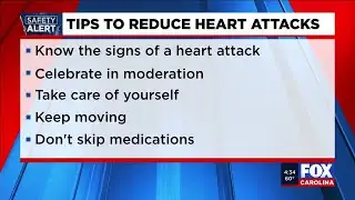 Safety Alert: Heart attacks during the holidays