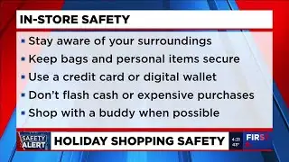 Safety Alert: Holiday shopping safety