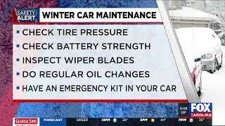 Safety Alert: Winter car maintenance