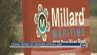 Safety bulletin released on 2010 Theodore ammonia leak
