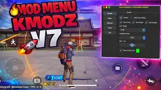 SAIU! MOD MENU KMODZ V7 SERVIDOR BR 🇧🇷 APK MOD SEM VPN ANT BAN E ANT BLACKLIST LINK DIRETO