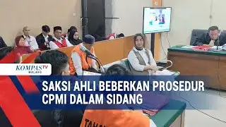 Saksi Ahli Berikan Keterangan Dalam Sidang TPPO
