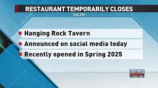 Salem Restaurant Announces Temporary Closure