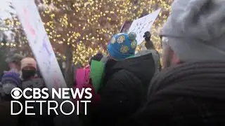 Saline Township residents protest proposed data center