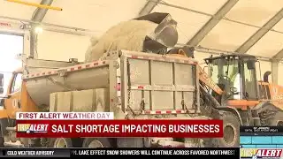 Salt shortage affects Michiana businesses