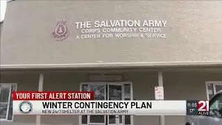 Salvation Army 24/7 shelter