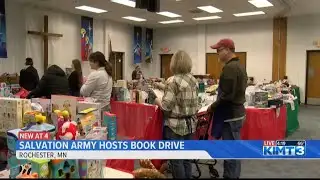 Salvation Army hosts book drive in Rochester