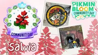 Salvia Community Day, November 2025 【Pikmin Bloom】