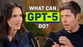 Sam Altman Shows Me GPT 5... And What