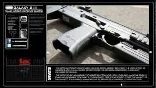 Samsung Galaxy S III расстреливают из автомата MP7