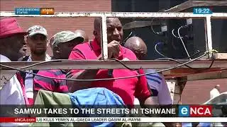 SAMWU marched in protest against poor governance