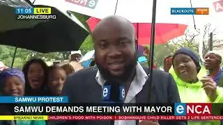 SAMWU Protest | Trade Union threatens to intensify strike