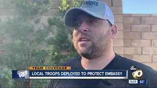 San Diego Troops deploy to Iraq