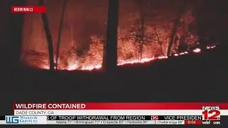 Sand Mountain wildfire now under control