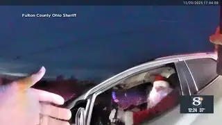 Santa and Mrs. Claus Get Pulled Over