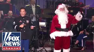 Santa makes a special visit to West Point