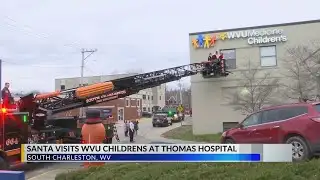 Santa, Mrs. Claus visit children at Thomas Hospital
