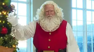 Santa pays a pre-holiday visit to Augusta Regional Airport