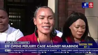SAPS Ad Hoc Committee | EFF opens perjury case against Nkabinde