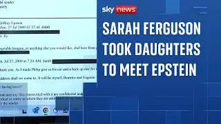 Sarah Ferguson took daughters to visit Epstein days after prison release