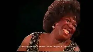 Sarah Vaughan in concert 1987