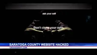 Saratoga County website hacked
