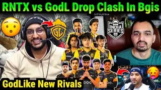 Sardarji React On RNTX vs GodLike New Rivalry🤔 GodL vs RNTX Drop Clash🔥🥵 Mazy On Bgis😳