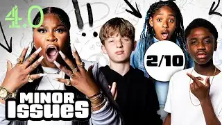 Savage Kids Rate… BEST CLAPBACKS! | Minor Issues | @channel4.0