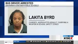 Savannah-Chatham County bus driver arrested for aggravated assault, carrying weapon