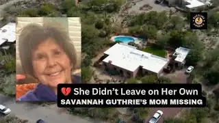Savannah Guthrie’s Mother Missing | Sheriff Says “She Didn’t Leave on Her Own”