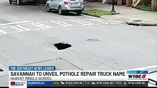 Savannah to unveil pothole repair truck name