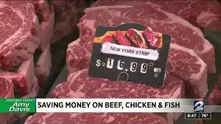 Saving money on beef, chicken and fish
