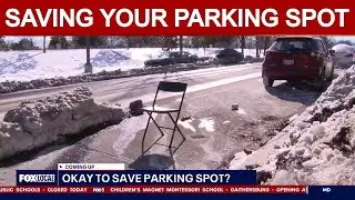 Saving your parking spot? | FOX 5 AT 6AM