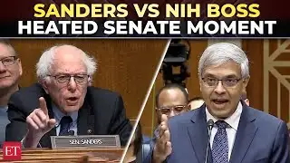 ‘Say it again, loud & clear’: Sanders forces NIH chief Dr Bhattacharya to answer on vaccines, autism