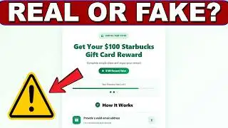 SBDeal100.com Review - Free $100 Starbucks Reward SCAM?