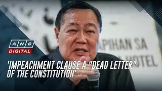 SC impeachment decision commits fundamental error, violates previous rulings - Carpio | ANC