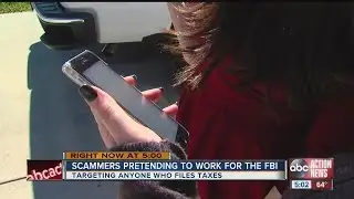 Scammers posing as IRS agents