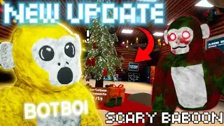 SCARY BABOON NEW CHRISTMAS UPDATE! (New Monster?)