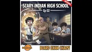 Scary Indian High School | Ep 02 | ft.Board Exam Chaos | Hardtoonz