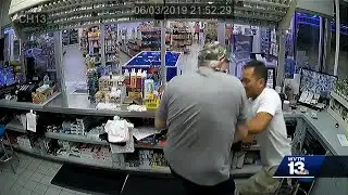 Scary robbery attempt caught on camera in Birmingham
