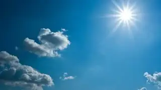 Scattered clouds and cold